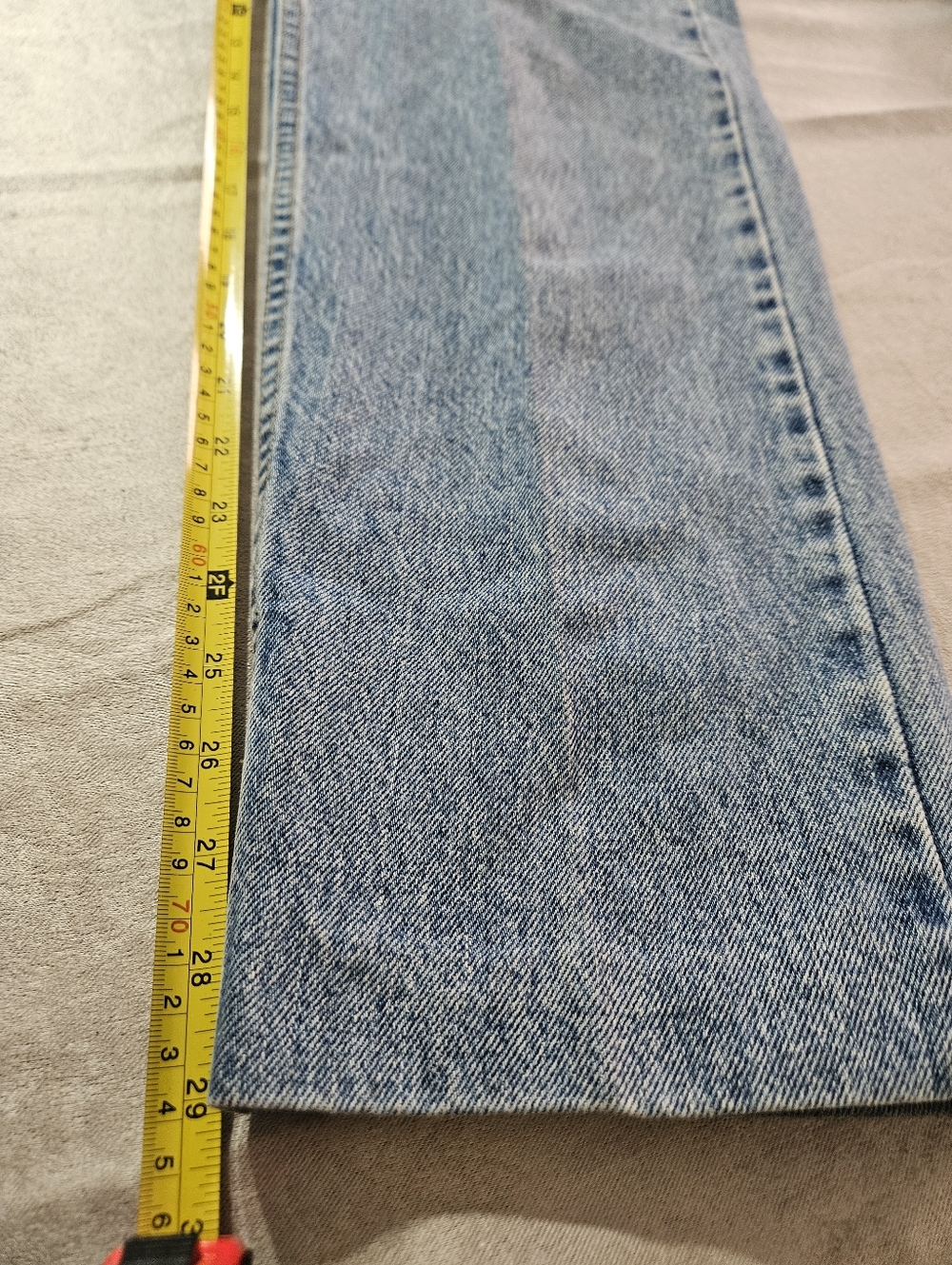 VTG 1996 Levi's 556 Guys Fit Straight Leg Jeans Size 10 - Picture 8 of 9